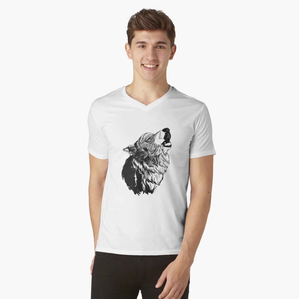 Item preview, V-Neck T-Shirt designed and sold by AlexLacey.