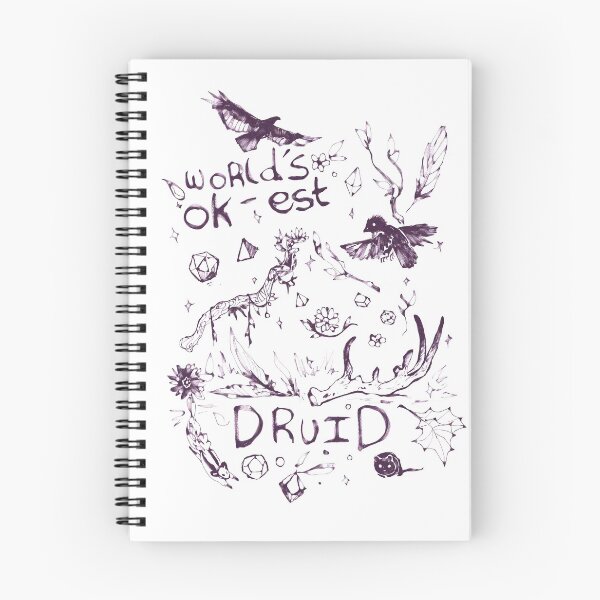Item preview, World's OK-est Druid designed and sold by Sweethartist.