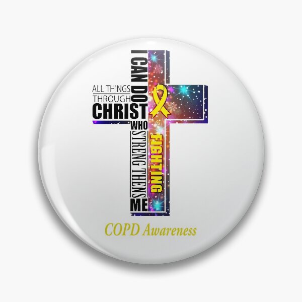 Item preview, I Can Do All Things Through Christ COPD Awareness designed and sold by Brad-FI.