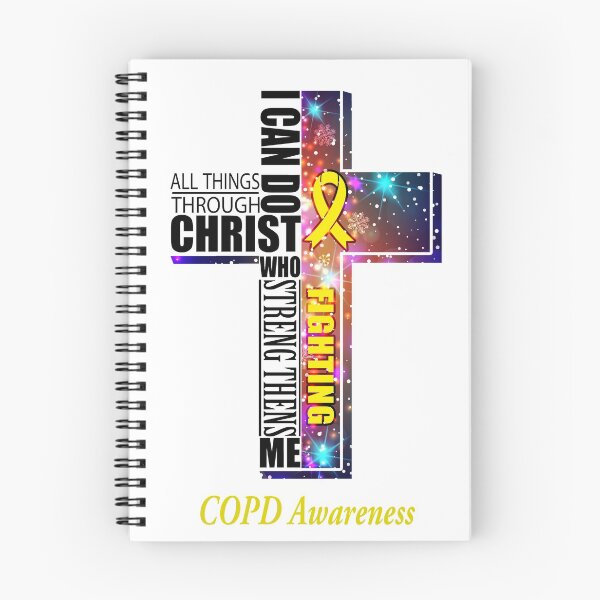 Item preview, I Can Do All Things Through Christ COPD Awareness designed and sold by Brad-FI.