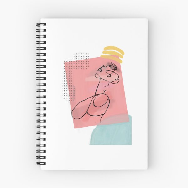 Item preview, Human line drawing minimalist collage art designed and sold by jadendrawings.