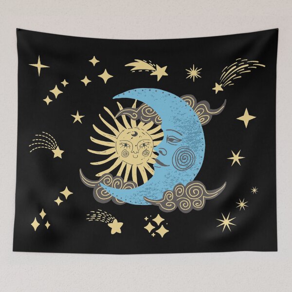 Item preview, sun  and  moon tarot art designed and sold by cutecrazytshirt.