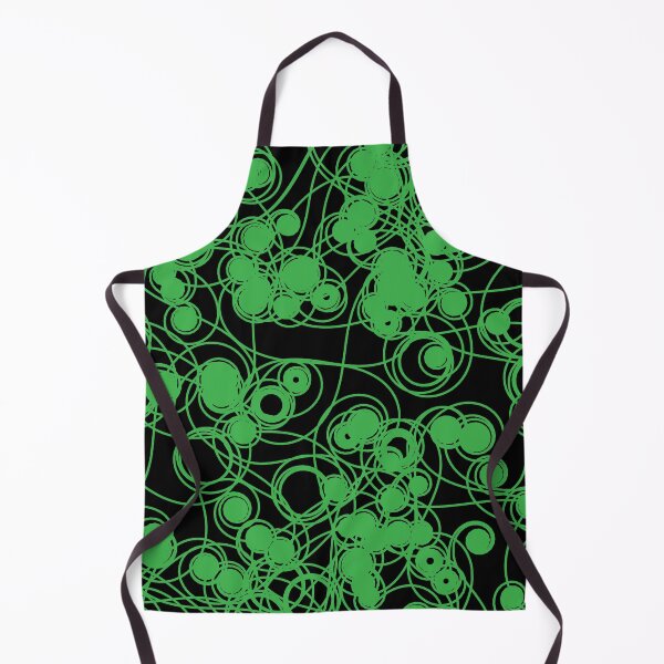 Item preview, Spiral chaotic design - green and black designed and sold by rahilvalani.