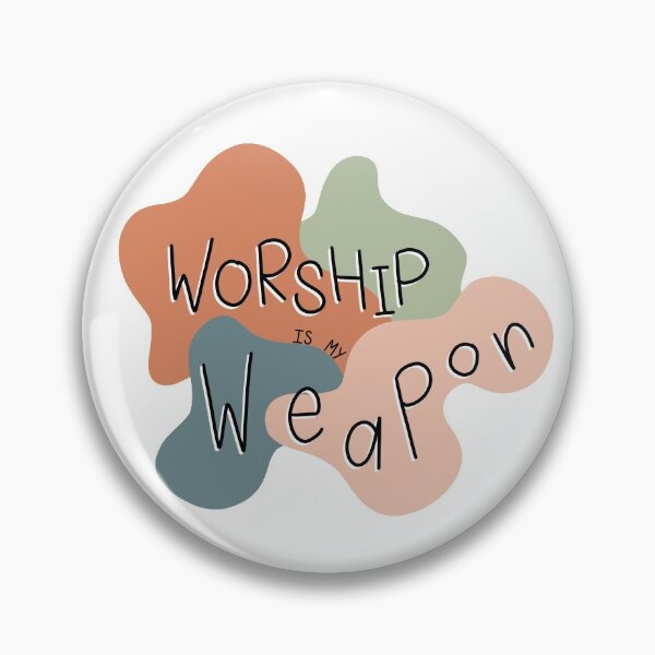 Item preview, Worship Is My Weapon designed and sold by annalynn4.
