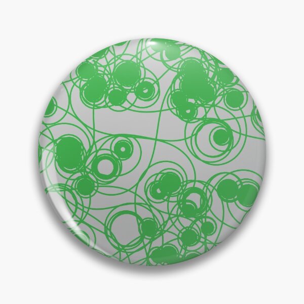 Item preview, Spiral chaotic design - green and grey designed and sold by rahilvalani.