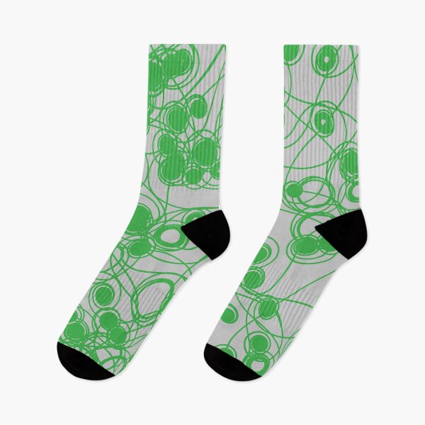 Item preview, Spiral chaotic design - green and grey designed and sold by rahilvalani.