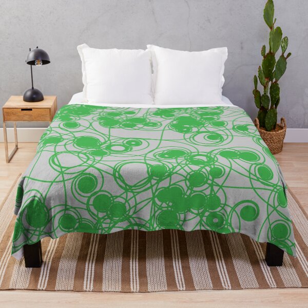 Item preview, Spiral chaotic design - green and grey designed and sold by rahilvalani.