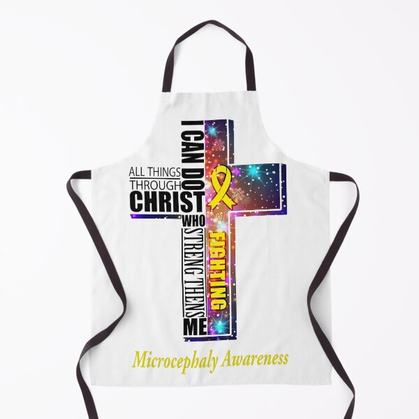 Item preview, I Can Do All Things Through Christ Microcephaly Awareness designed and sold by Brad-FI.