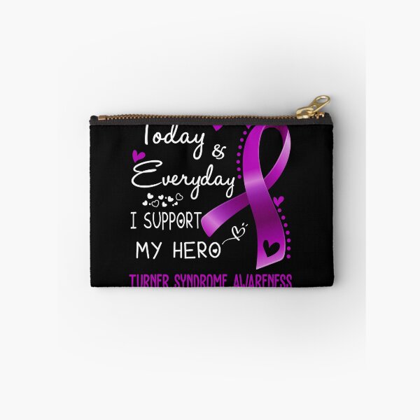 Item preview, Today And Everyday I Support My Hero Turner Syndrome Awareness Warrior Gifts designed and sold by hvoid41.