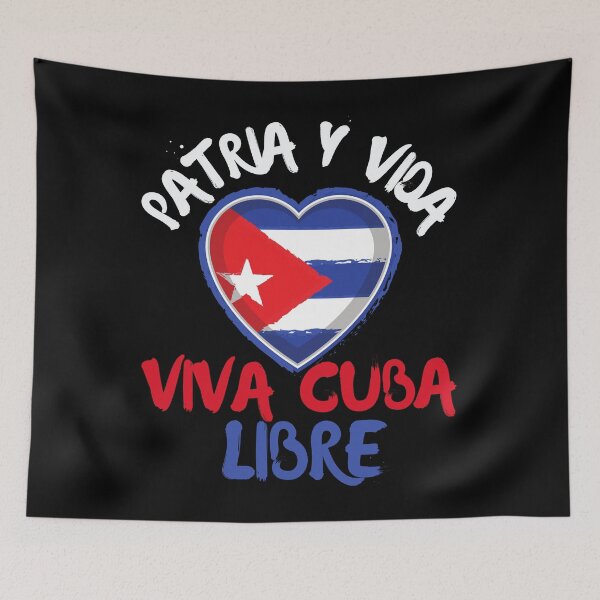 Item preview, Patria Y Vida Viva Cuba Libre - Free Cuba! designed and sold by Adonalyn.