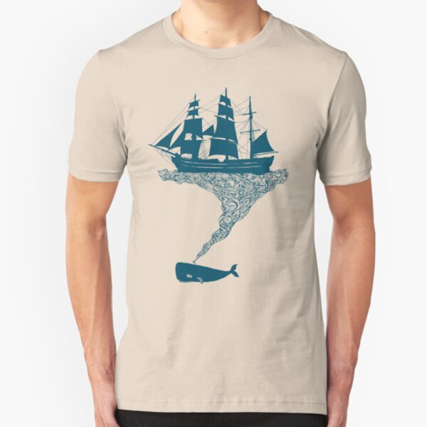 Exhaling flotsam Slim Fit T-Shirt