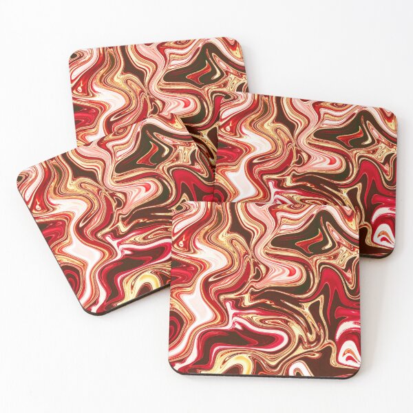 Item preview, Red Flare - Marble Art designed and sold by Flydea.