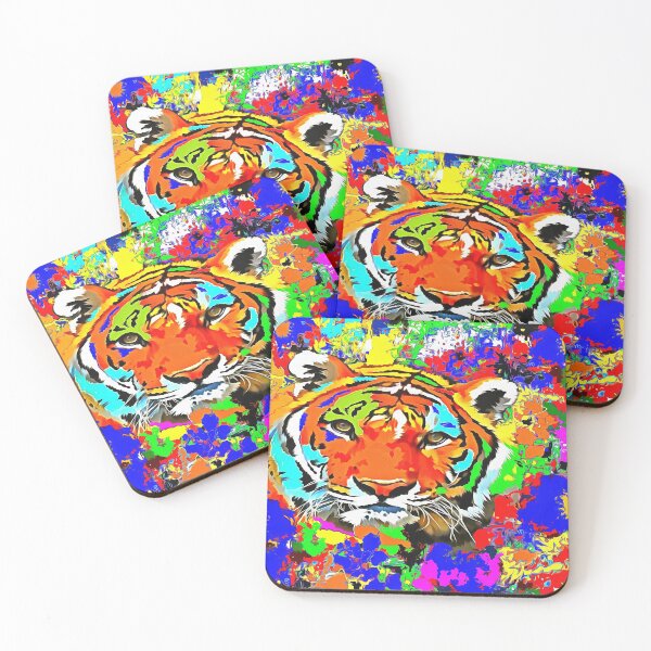 Item preview, tiger painting designed and sold by MXanwar.