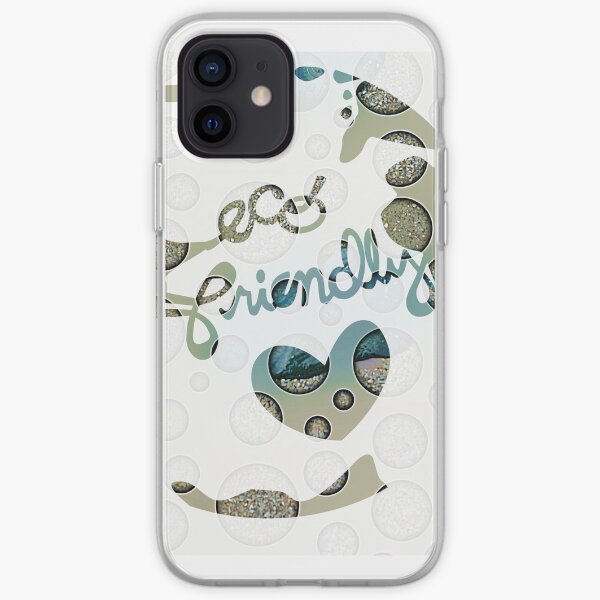 Respetuoso del medio ambiente Funda blanda para iPhone