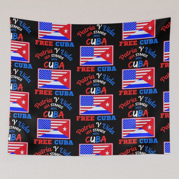 Item preview, America Stands With Cuba designed and sold by WoodburyLake.