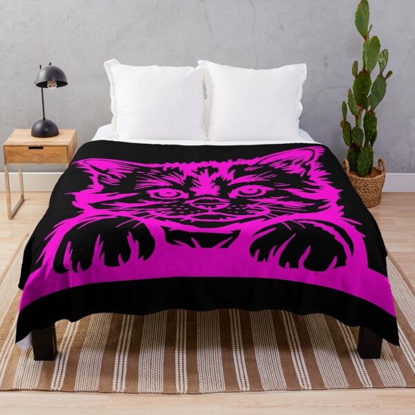 Item preview, Best Days Are Meowdays Graphical Pink designed and sold by aventi24.