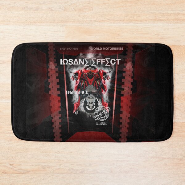 Item preview, INSANE EFFECT - Red Tiger Face World Motorcycles designed and sold by SHdesigner.