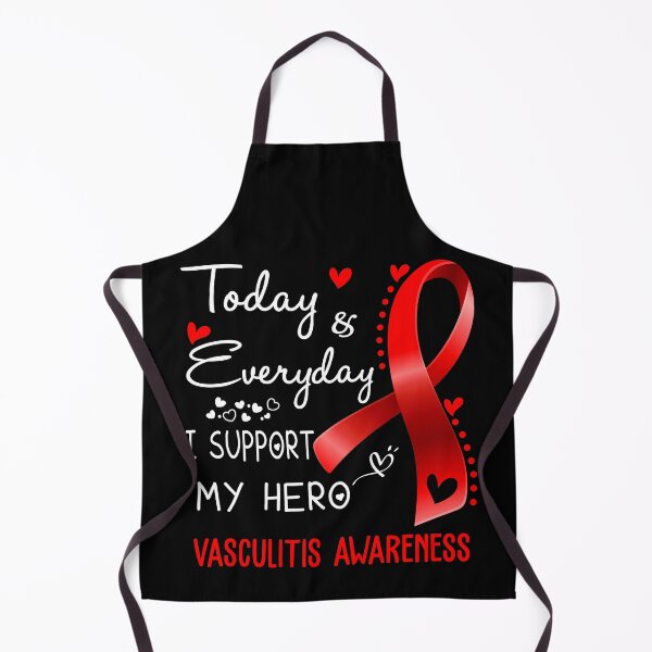 Item preview, Today And Everyday I Support My Hero Vasculitis Awareness Warrior Gifts designed and sold by hvoid41.