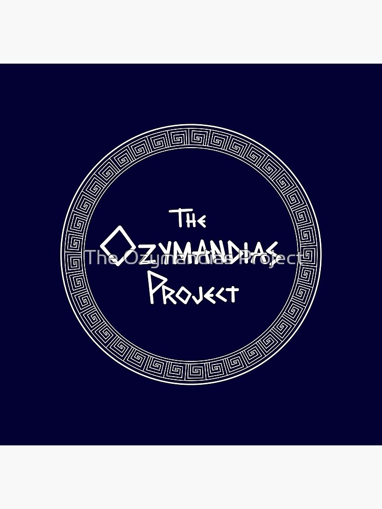 Thumbnail 3 of 3, Pin, Ozymandias Project Circle Logo designed and sold by Ozymandias-LLC.