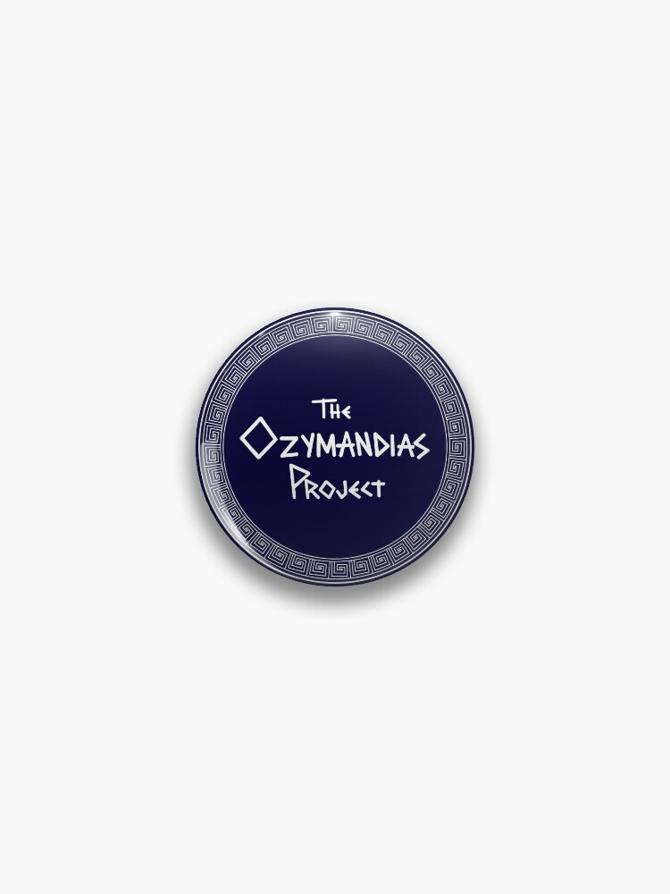 Thumbnail 1 of 3, Pin, Ozymandias Project Circle Logo designed and sold by Ozymandias-LLC.