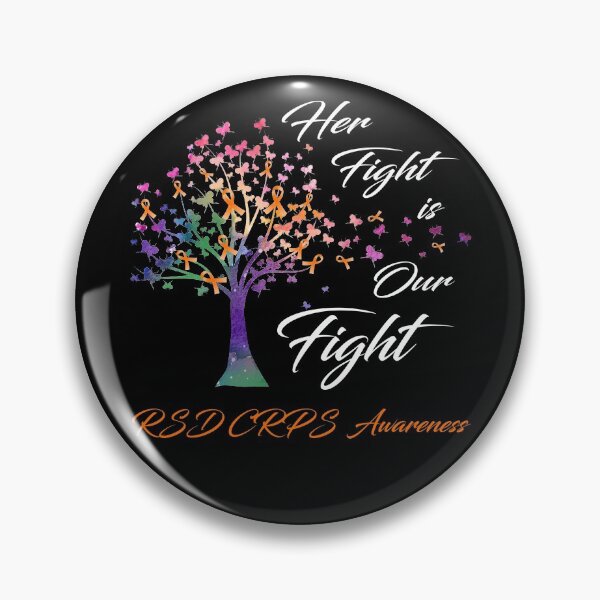Item preview, Her Fight Is Our Fight RSD CRPS Awareness designed and sold by Gillosina.