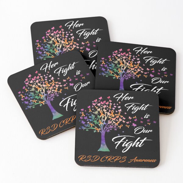 Item preview, Her Fight Is Our Fight RSD CRPS Awareness designed and sold by Gillosina.