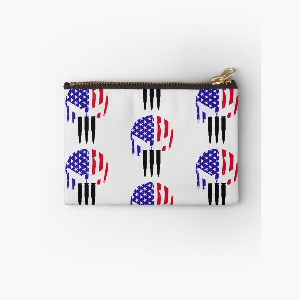 Item preview, American flag skull 3% designed and sold by Designs Of all kinds.