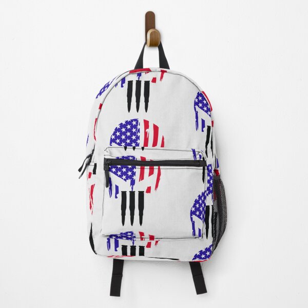 Item preview, American flag skull 3% designed and sold by Designs Of all kinds.