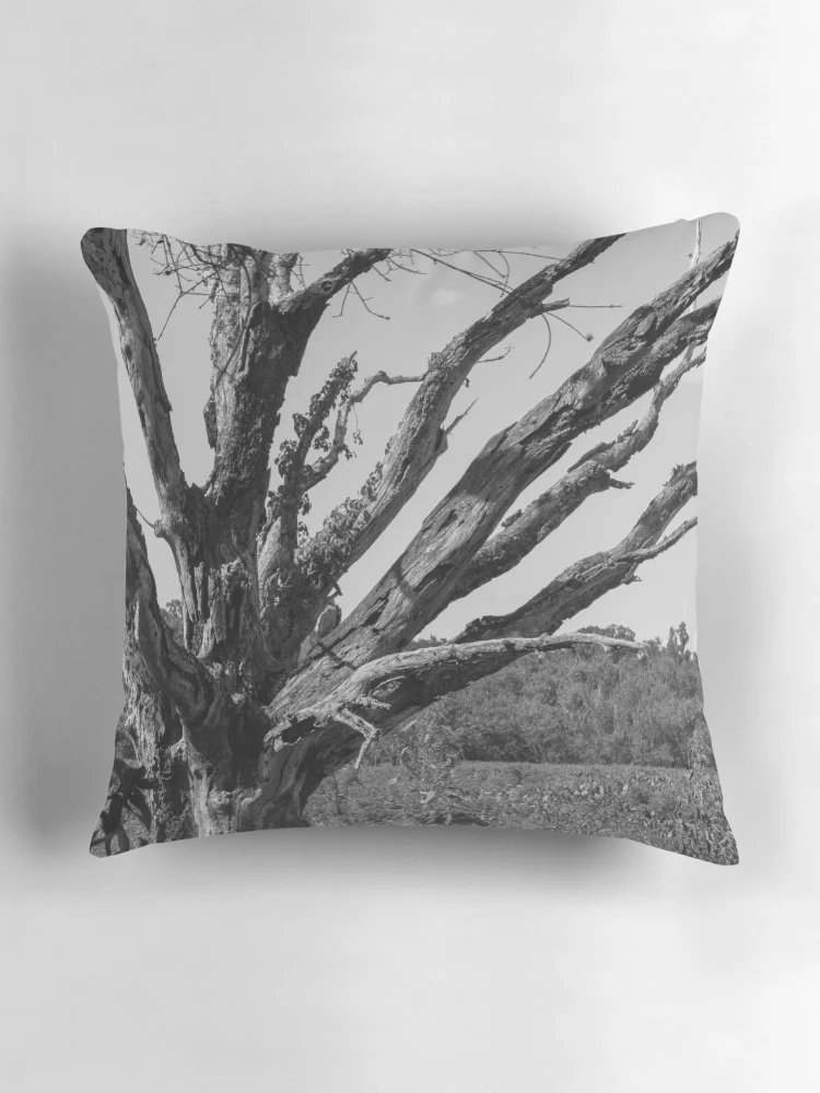 Thumbnail 3 of 4, Pillow, Blighted Roots designed and sold by InhumanImaging.