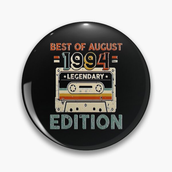 Aperçu de l'œuvre Retro Best Of Août 1994 Mixtape Vintage 27e Anniversaire créée et vendue par BargerStore.