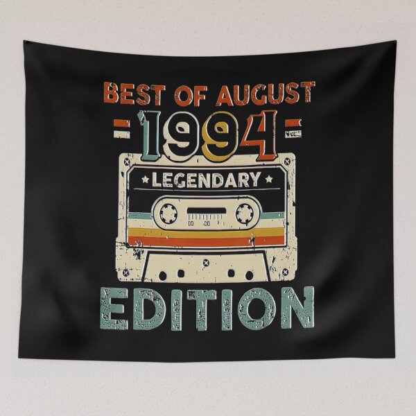 Item preview, Retro Best Of August 1994 Mixtape Vintage 27th Birthday designed and sold by BargerStore.