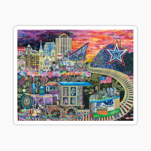 Noke Train 2016 by Brook Ludy Sticker