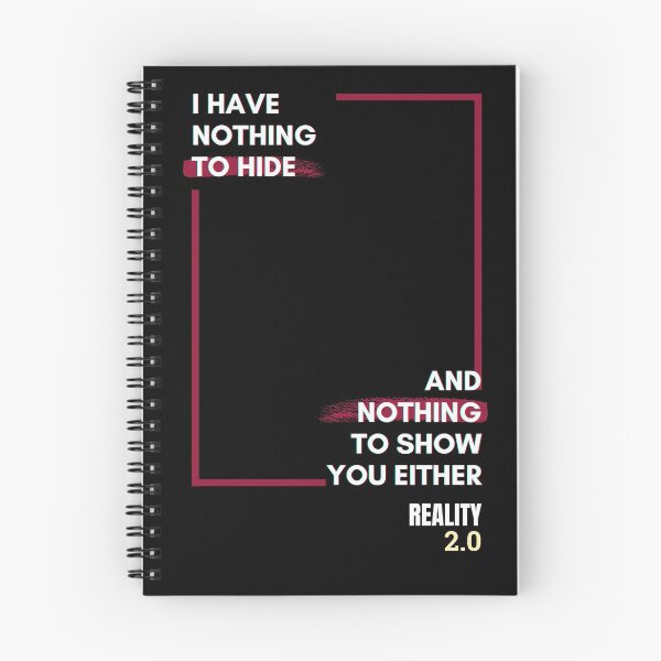 Item preview, I Have Nothing To Hide designed and sold by reality2cast.