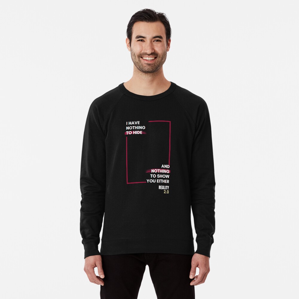 Item preview, Lightweight Sweatshirt designed and sold by reality2cast.