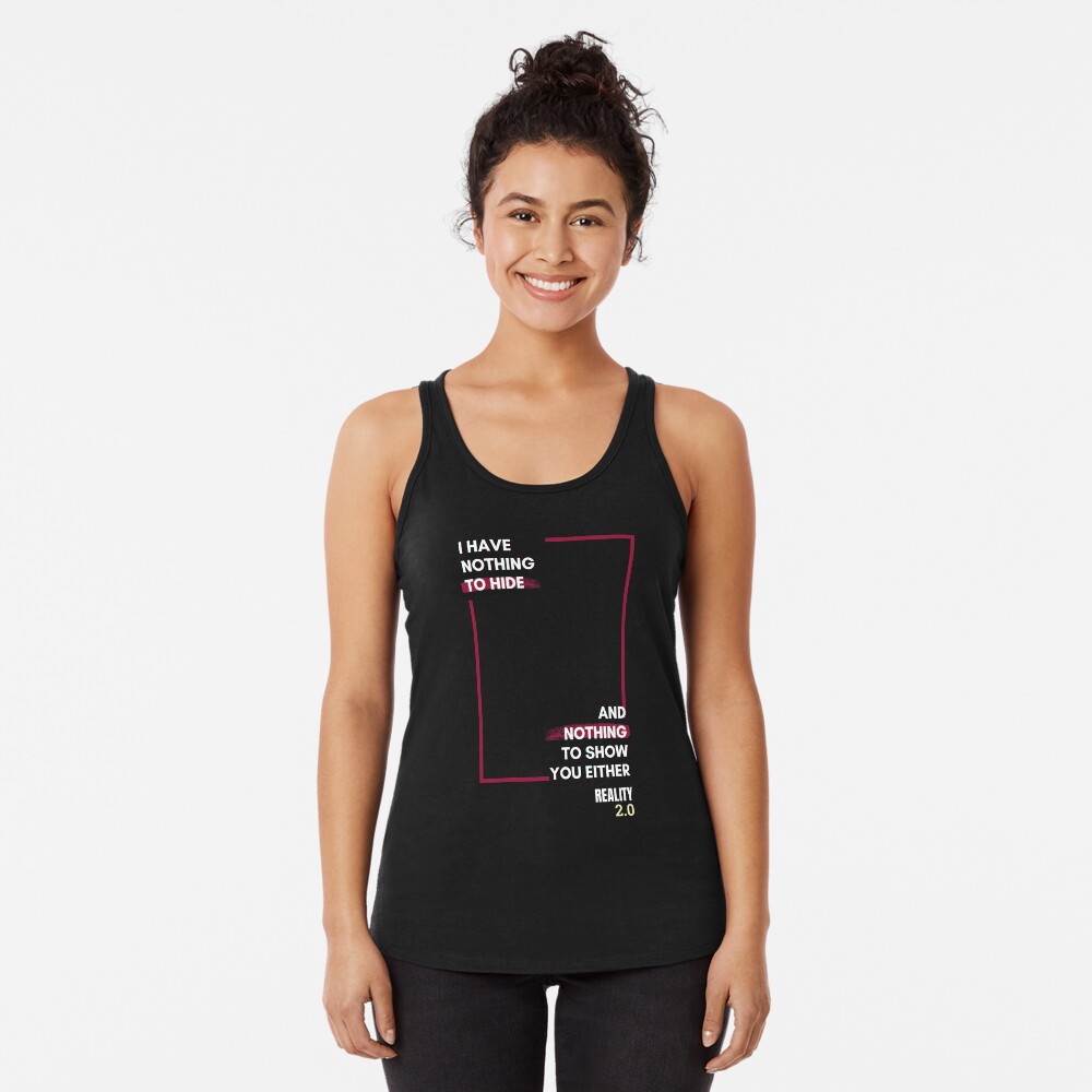 Item preview, Racerback Tank Top designed and sold by reality2cast.