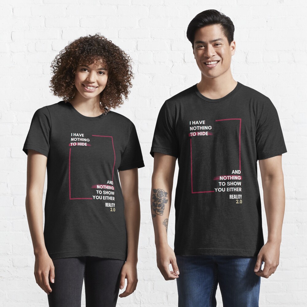 Item preview, Essential T-Shirt designed and sold by reality2cast.