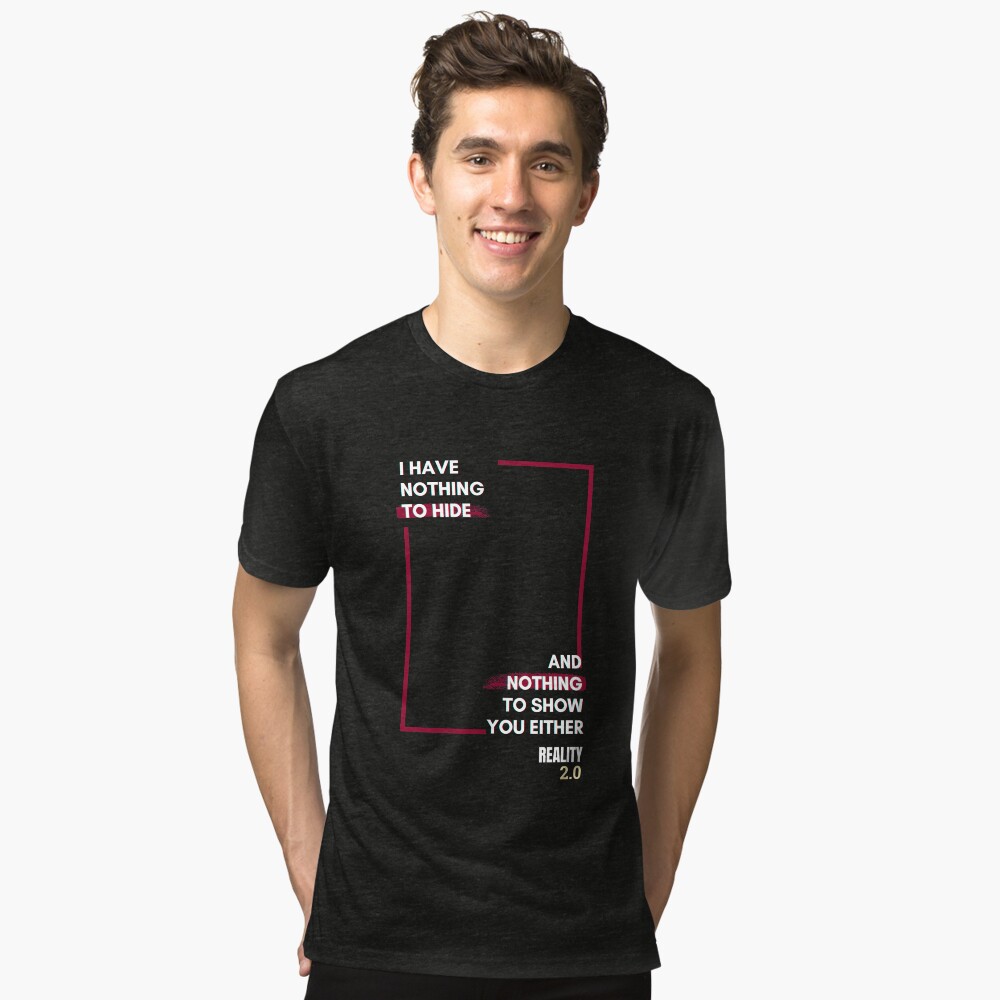 Item preview, Tri-blend T-Shirt designed and sold by reality2cast.
