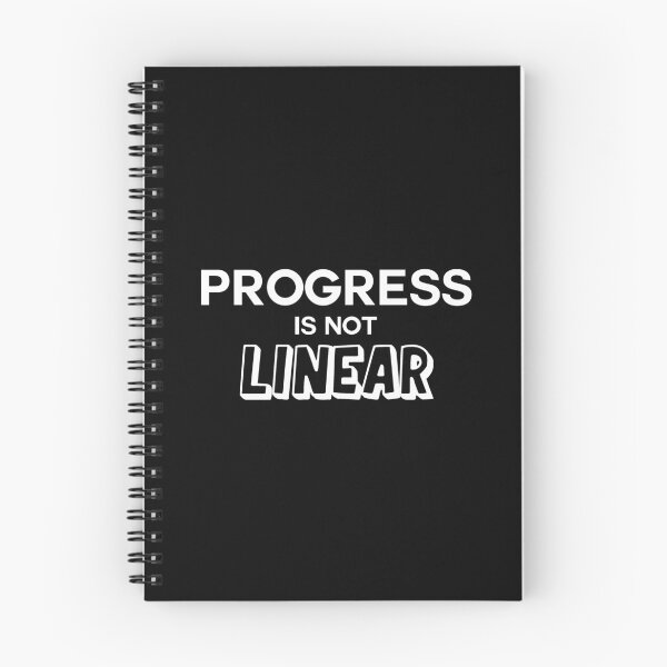 Item preview, Progress Is Not Linear  designed and sold by InkonoStore.