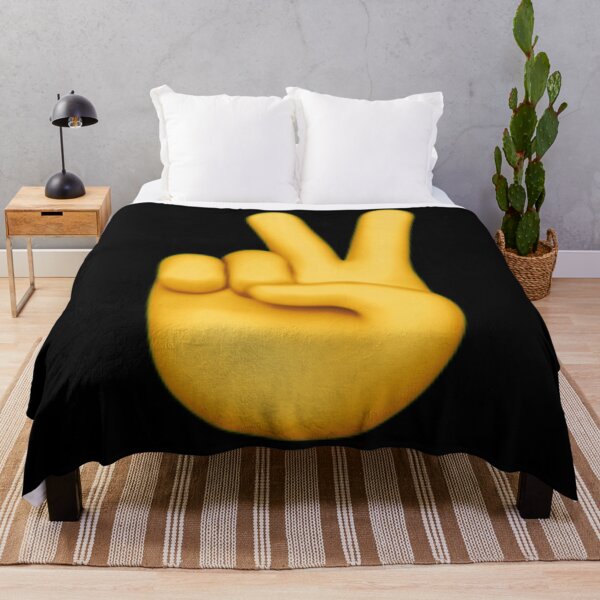 Item preview, Peace and Victory Hand Emoji designed and sold by Popular-Gifts.