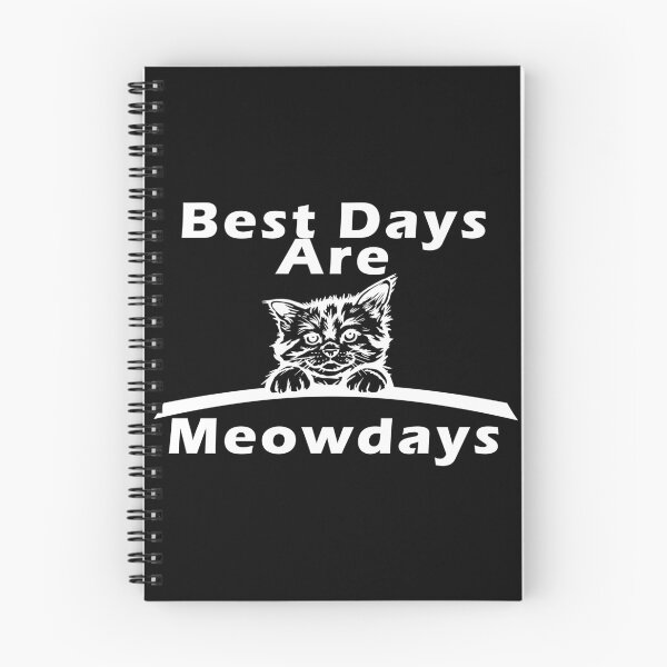 Item preview, Best Days Are Meowdays Graphical White Cat designed and sold by aventi24.