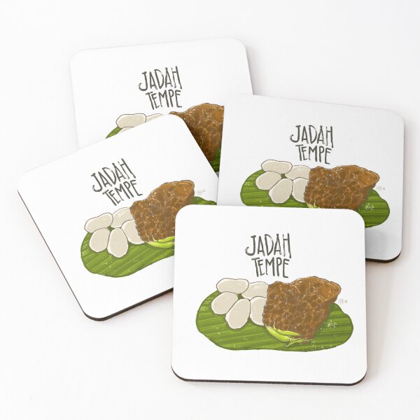 Item preview, JADAH TEMPE; INDONESIAN TRADITIONAL SNACK designed and sold by HowreSketch.