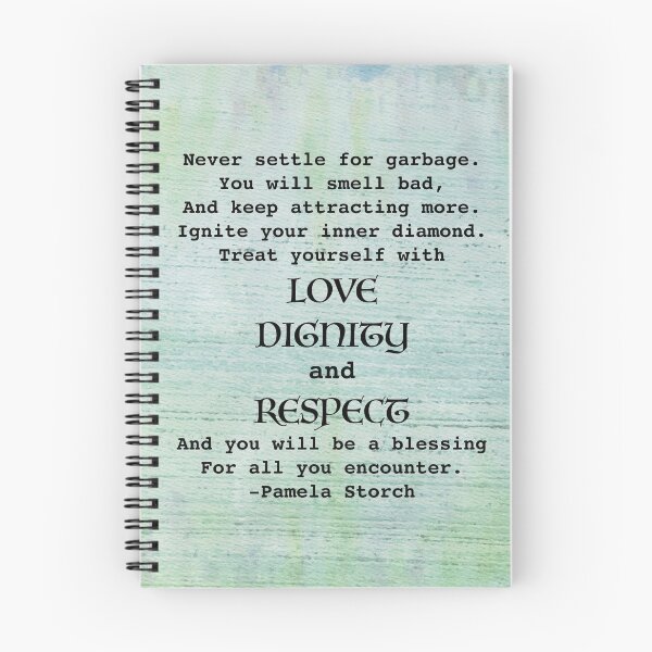 Item preview, Never Settle for Garbage Quote designed and sold by Pamela Storch.