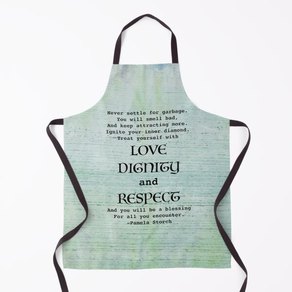 Item preview, Never Settle for Garbage Quote designed and sold by Pamela Storch.