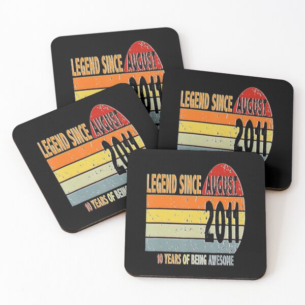 Item preview, Vintage 10th Birthday Legend Since August 2011 Born In 2011 designed and sold by BargerStore.