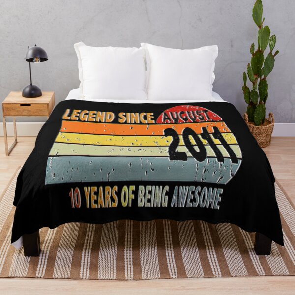 Item preview, Vintage 10th Birthday Legend Since August 2011 Born In 2011 designed and sold by BargerStore.