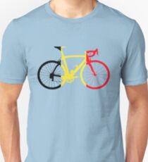Bike Flag Belgium (Big) Unisex T-Shirt