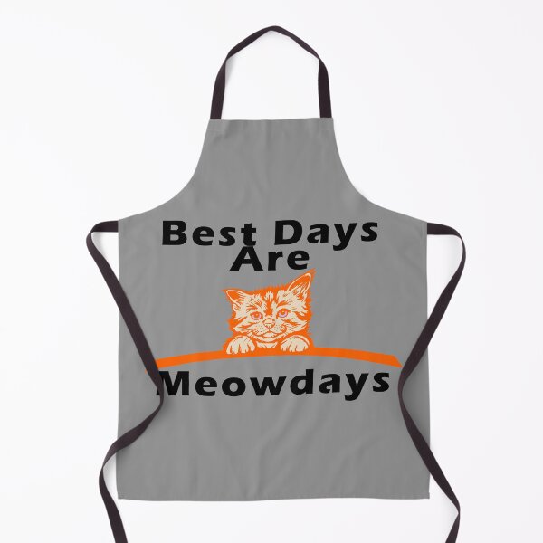 Item preview, Orange Best Days Are Meowdays Graphical Cat designed and sold by aventi24.