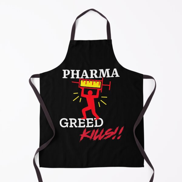 Item preview, Pharma Greed Kills designed and sold by lovesuperkarma.