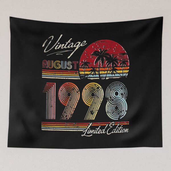 Item preview, Vintage 23nd Birthday Gift Retro Vintage August 1998 designed and sold by BargerStore.
