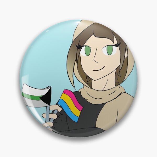 Artikelvorschau, Saraha, die demiromantische Pansexuelle entworfen und verkauft von Copperwing-SJJ.